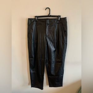 A New Day faux leather trousers